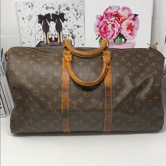 Louis Vuitton Keepall Bandouliere 50(no strap) - Picture 3 of 15